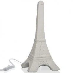 Versa Home Lampes De Chevet Enfant Lampe à Poser Tour Eiffel H33,5cm