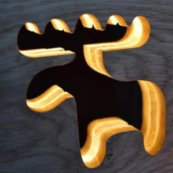 Gone's Lampes De Chevet Enfant Lampe à Poser Veilleuse En Bois Caribou 7 Gone's Lampes De Chevet Enfant Lampe à Poser Veilleuse En Bois Caribou -Luminaires enfant Soldes lampe a poser veilleuse en bois caribou 3