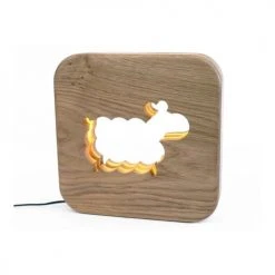 Gone's Lampes De Chevet Enfant Lampe à Poser Veilleuse En Bois Mouton 6 Gone's Lampes De Chevet Enfant Lampe à Poser Veilleuse En Bois Mouton -Luminaires enfant Soldes lampe a poser veilleuse en bois mouton 2