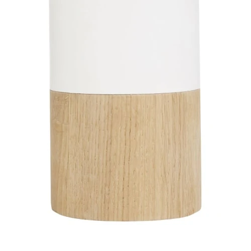 Maisons Du Monde Lampes De Chevet Enfant Lampe Abat-jour Blanc En Métal Oreilles En Bois Avec Pied Bicolore écru Et Bois H25 2 Maisons Du Monde Lampes De Chevet Enfant Lampe Abat-jour Blanc En Métal Oreilles En Bois Avec Pied Bicolore écru Et Bois H25 – Image 2