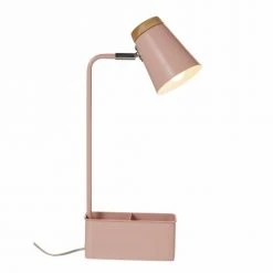 Maisons Du Monde Lampes De Chevet Enfant Lampe De Bureau Avec Porte-crayons En Métal Rose Et Hévéa 8 Maisons Du Monde Lampes De Chevet Enfant Lampe De Bureau Avec Porte-crayons En Métal Rose Et Hévéa -Luminaires enfant Soldes lampe de bureau avec porte crayons en metal rose et hevea 1000 3 26 206502 3