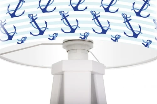 BPS Koncept Lampes De Chevet Enfant Lampe De Chevet Enfant Trépied Blanc Abat Jour Bleu 2 BPS Koncept Lampes De Chevet Enfant Lampe De Chevet Enfant Trépied Blanc Abat Jour Bleu – Image 2