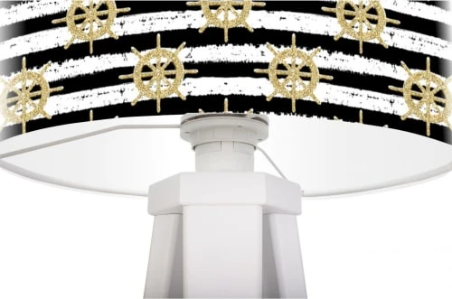 BPS Koncept Lampes De Chevet Enfant Lampe De Chevet Enfant Trépied Blanc Abat Jour Multicolore 2 BPS Koncept Lampes De Chevet Enfant Lampe De Chevet Enfant Trépied Blanc Abat Jour Multicolore – Image 2