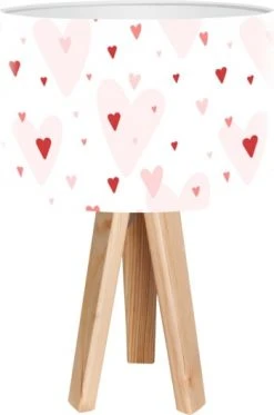 BPS Koncept Lampes De Chevet Enfant Lampe De Chevet Enfant Trépied Blanc Abat Jour Rose 6 BPS Koncept Lampes De Chevet Enfant Lampe De Chevet Enfant Trépied Blanc Abat Jour Rose -Luminaires enfant Soldes lampe de chevet enfant trepied bois abat jour blanc et rose 11