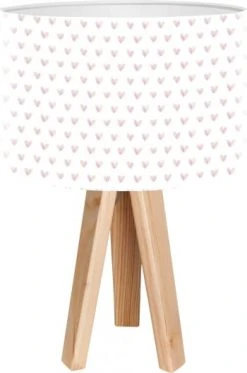 BPS Koncept Lampes De Chevet Enfant Lampe De Chevet Enfant Trépied Blanc Abat Jour Multicolore -Luminaires enfant Soldes lampe de chevet enfant trepied bois abat jour multicolore 16