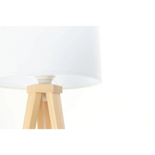 BPS Koncept Lampes De Chevet Enfant Lampe De Table Tissu Blanc 30x30x46cm 2 BPS Koncept Lampes De Chevet Enfant Lampe De Table Tissu Blanc 30x30x46cm – Image 2