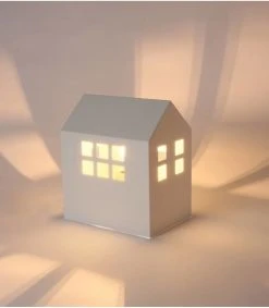 Lussiol Lighting Lampes De Chevet Enfant Lampe En Métal Blanc H.23 Cm -Luminaires enfant Soldes lampe en metal blanc h 23 cm 2