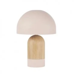 Maisons Du Monde Lampes De Chevet Enfant Lampe En Métal Rose Et Chêne