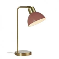 Maisons Du Monde Lampes De Chevet Enfant Lampe En Métal Rose Et Doré -Luminaires enfant Soldes lampe en metal rose et dore 1000 11 0 206476 3