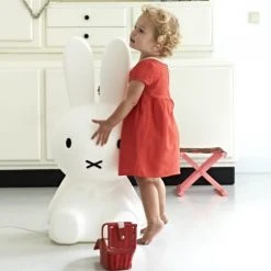 Mr Maria Lampes De Chevet Enfant Lampe Miffy L Pvc Blanc -Luminaires enfant Soldes lampe miffy l pvc blanc 5
