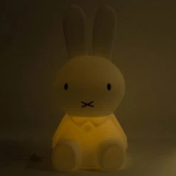 Mr Maria Lampes De Chevet Enfant Lampe Miffy XXL Blanche H80cm -Luminaires enfant Soldes lampe miffy xxl blanche h80cm 3