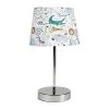 Decoratie Lampes De Chevet Enfant Lampe Safari Pied Métal Argenté
