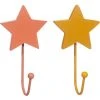 Sass & Belle Portemanteaux Et Patères Enfant Lot De 2 Patères Etoile