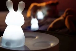 Olala Luminaires Enfant Lot De 3 Veilleuses Nomades Lapin Léo, Léni & Lila -Luminaires enfant Soldes lot de 3 veilleuses nomades lapin leo leni lila 4