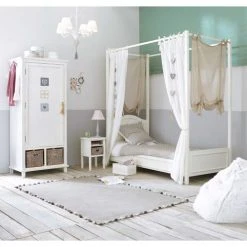 Maisons Du Monde Suspensions Enfant Lustre En Métal Blanc Effet Vieilli Et Pompon Cœur 10 Maisons Du Monde Suspensions Enfant Lustre En Métal Blanc Effet Vieilli Et Pompon Cœur -Luminaires enfant Soldes lustre en metal blanc effet vieilli et pompon coeur 1000 10 5 150885 1