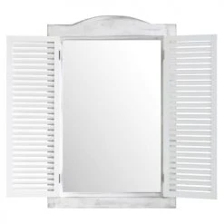 Maisons Du Monde Miroirs Enfant Miroir Fenêtre Blanc 47x71