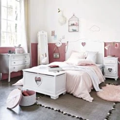 Maisons Du Monde Miroirs Enfant Miroir Psyché Avec Rangement Blanc 42x160 -Luminaires enfant Soldes miroir psyche avec rangement blanc 42x160 1000 15 10 150890 5