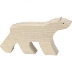 Vilac Objets Déco Enfant Ours Blanc Pompon