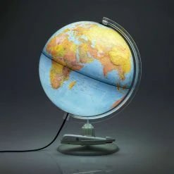 Tecnodidattica Objets Déco Enfant PARLAMONDO - Globe Terrestre, Lumineux, Interactif, 30 Cm, En Français -Luminaires enfant Soldes parlamondo globe terrestre lumineux interactif 30 cm en francais 3