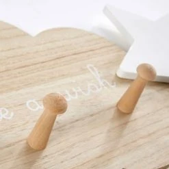 Maisons Du Monde Portemanteaux Et Patères Enfant Patère 4 Crochets Nuage Et étoile -Luminaires enfant Soldes patere 4 crochets nuage et etoile 1000 9 16 181892 3