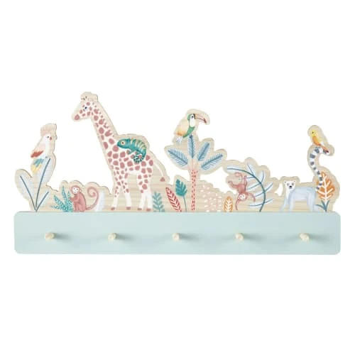 Maisons Du Monde Portemanteaux Et Patères Enfant Patère 5 Crochets Imprimé Animaux Multicolores 1 Maisons Du Monde Portemanteaux Et Patères Enfant Patère 5 Crochets Imprimé Animaux Multicolores