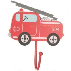 Sass & Belle Portemanteaux Et Patères Enfant Patère Camion De Pompier