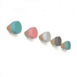 ARCHIV Collection Portemanteaux Et Patères Enfant Patère Conique D60x60mm -Luminaires enfant Soldes patere conique d60x60mm 2