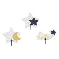 Sauthon Portemanteaux Et Patères Enfant Patères En Bois En MDF Blanc