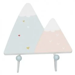 Sauthon Portemanteaux Et Patères Enfant Patères En Bois En MDF Rose -Luminaires enfant Soldes pateres en bois en mdf rose 4