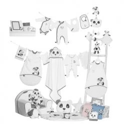 Sauthon Portemanteaux Et Patères Enfant Patères En Bois Gris -Luminaires enfant Soldes pateres en bois gris 2