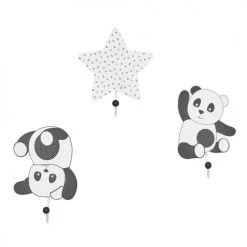 Sauthon Portemanteaux Et Patères Enfant Patères En Bois Gris