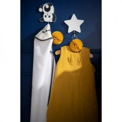 Sauthon Portemanteaux Et Patères Enfant Patères En Bois Gris -Luminaires enfant Soldes pateres en bois gris 4