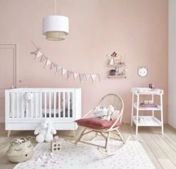 Maisons Du Monde Peluches Peluche Lapin Blanche Et Rose -Luminaires enfant Soldes peluche lapin blanche et rose 1000 6 12 143061 22
