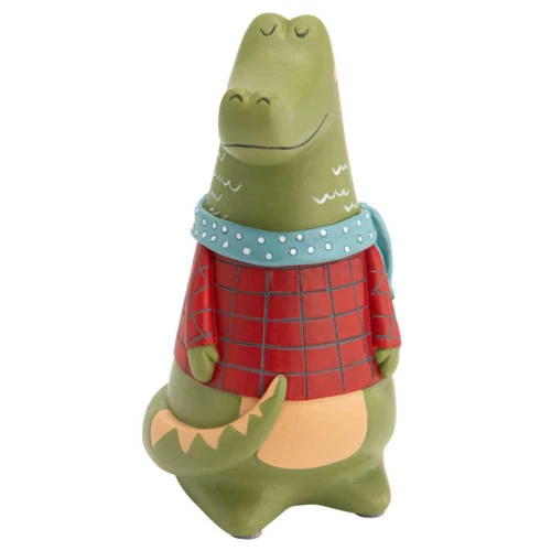 Amadeus Objets Déco Enfant Petite Tirelire Croco En Résine 1 Amadeus Objets Déco Enfant Petite Tirelire Croco En Résine