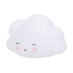 A Little Lovely Company Luminaires Enfant Petite Veilleuse Nuage Blanc Endormi (16 Cm) -Luminaires enfant Soldes petite veilleuse nuage blanc endormi 16 cm 2
