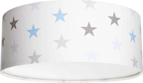 BPS Koncept Suspensions Enfant Plafonnier Tissu Gris ø 60cm 1 BPS Koncept Suspensions Enfant Plafonnier Tissu Gris ø 60cm