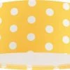 BPS Koncept Suspensions Enfant Plafonnier Tissu Jaune ø 60cm