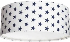 BPS Koncept Suspensions Enfant Plafonnier Tissu Noir ø 40cm