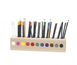 RNT By Really Nice Things Objets Déco Enfant Porte Crayons En Bois Multicolore.