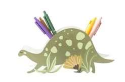 RNT By Really Nice Things Objets Déco Enfant Porte Crayons En Méthacrylate En Forme De Dinosaure Vert Pour Enfant