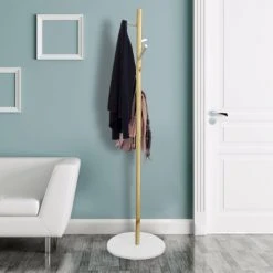 The Home Deco Factory Portemanteaux Et Patères Enfant Porte Manteau Enfant Effet Bois -Luminaires enfant Soldes porte manteau enfant effet bois 5