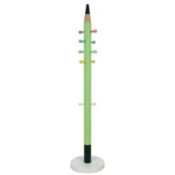 Altobuy Portemanteaux Et Patères Enfant Portemanteau 10 Patères Orange Pour Enfant -Luminaires enfant Soldes portemanteau 10 pateres vert pour enfant 6