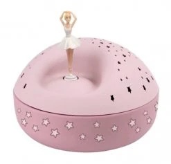 Trousselier Objets Déco Enfant Projecteur D'étoiles Musical Ballerine