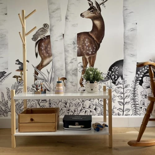 Alice's Garden Portemanteaux Et Patères Enfant Rangement à Chaussures Porte-manteau Pour Enfant En Pin Naturel Blanc 3 Alice's Garden Portemanteaux Et Patères Enfant Rangement à Chaussures Porte-manteau Pour Enfant En Pin Naturel Blanc – Image 3