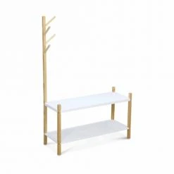 Alice's Garden Portemanteaux Et Patères Enfant Rangement à Chaussures Porte-manteau Pour Enfant En Pin Naturel Blanc 11 Alice's Garden Portemanteaux Et Patères Enfant Rangement à Chaussures Porte-manteau Pour Enfant En Pin Naturel Blanc -Luminaires enfant Soldes rangement a chaussures porte manteau pour enfant en pin naturel blanc 5