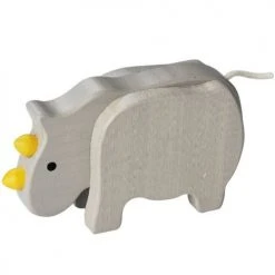 EverEarth Objets Déco Enfant Rhino En Bambou