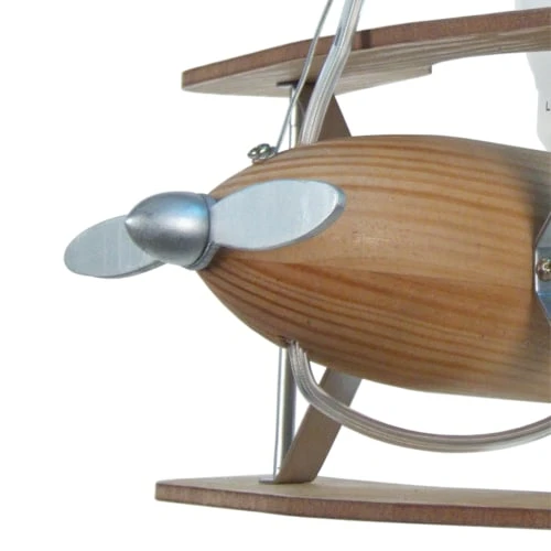 Tosel Suspensions Enfant Suspension Avion Bois Naturel 4 Tosel Suspensions Enfant Suspension Avion Bois Naturel – Image 4