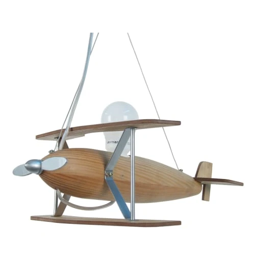 Tosel Suspensions Enfant Suspension Avion Bois Naturel 1 Tosel Suspensions Enfant Suspension Avion Bois Naturel