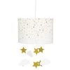 Decoratie Suspensions Enfant Suspension Blanc Et Ocre