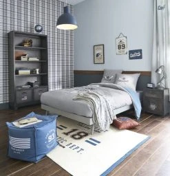 Maisons Du Monde Suspensions Enfant Suspension En Métal Bleu Marine -Luminaires enfant Soldes suspension en metal bleu marine 1000 11 34 193267 4